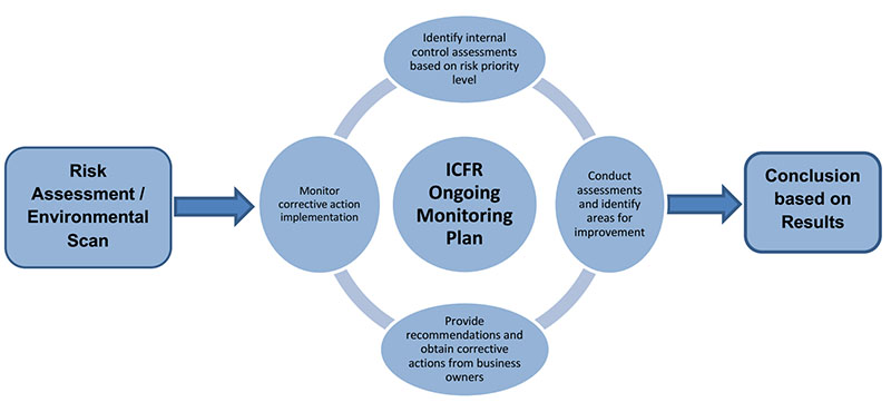 Figure 1 Description of the ICFR process