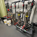 Machines pour le traitement de l'eau.